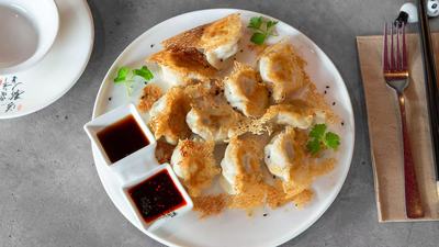 煎饺 Pan Fried Dumplings