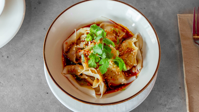 红油抄手 Spicy Wonton in Chili Oil